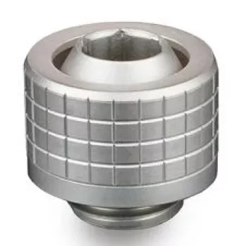 Racord Thermal Grizzly DeltaMate Fitting ST13 níquel mate – conexão metálica para refrigeração líquida DeltaMate