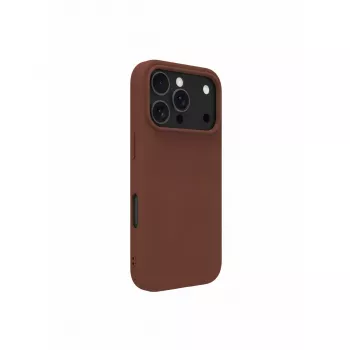 dbramante 1928 Roskilde MS – capa de pele para iPhone 17 Pro Max compatível com MagSafe (castanho-escuro)
