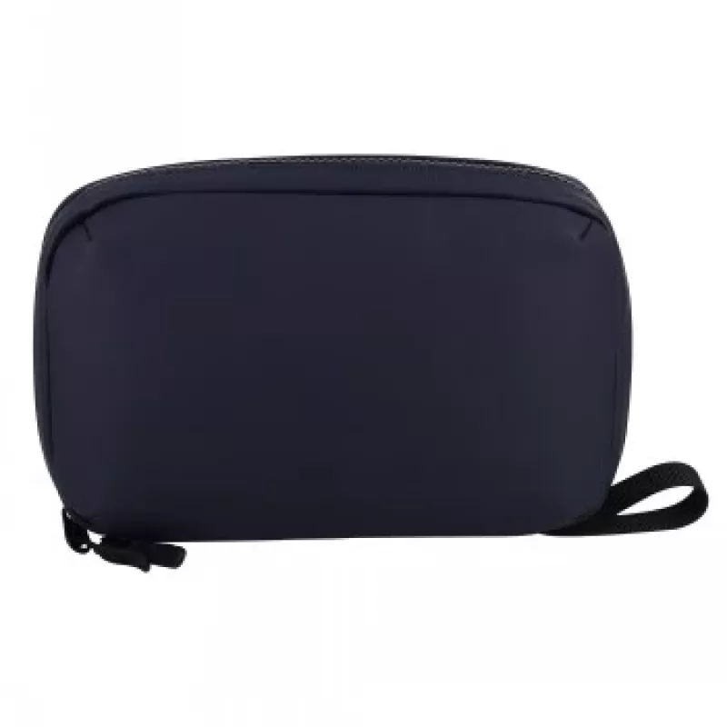 Bolsa de acessórios dbramante1928 BGORICBL6844 azul-escuro unissexo com fecho de correr