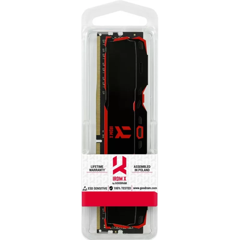 GOODRAM DDR4 16GB 3200MHz IRDM X preto RETAIL