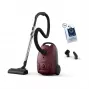 Aspirador de tambor AEG AB51C1DR5B — a seco 3 L saco de pó, 750 W, filtro higiénico, vermelho