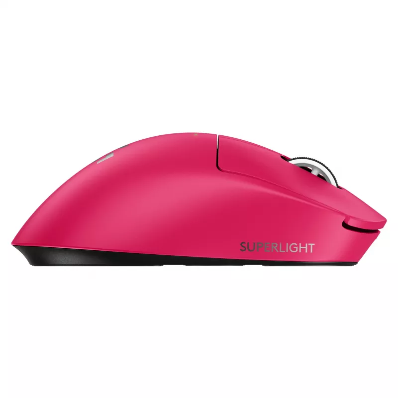 Rato Logitech G 910-007374 para destros RF Wireless ótico 44.000 DPI 1 ms 5 botões magenta