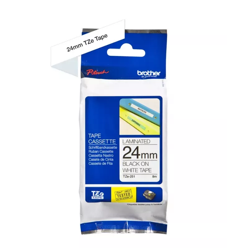 Fita para etiquetas Brother TZE-251