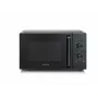 Micro-ondas combinado SEVERIN MW 7792, aparelho de bancada, 20 L, 900 W, preto, botões e manípulos rotativos
