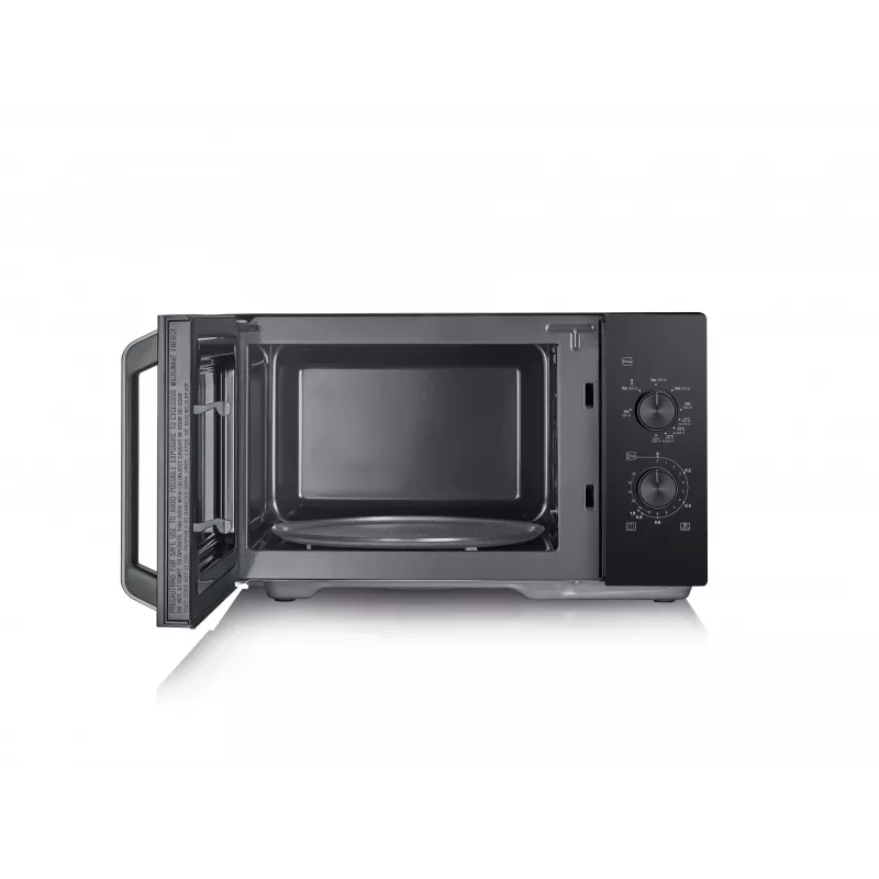 Micro-ondas combinado SEVERIN MW 7792, aparelho de bancada, 20 L, 900 W, preto, botões e manípulos rotativos