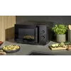 Micro-ondas combinado SEVERIN MW 7792, aparelho de bancada, 20 L, 900 W, preto, botões e manípulos rotativos