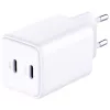 Carregador 3MK Hyper Charger PD 45W GaN QC4+ PPS — carregador rápido USB-C 45W