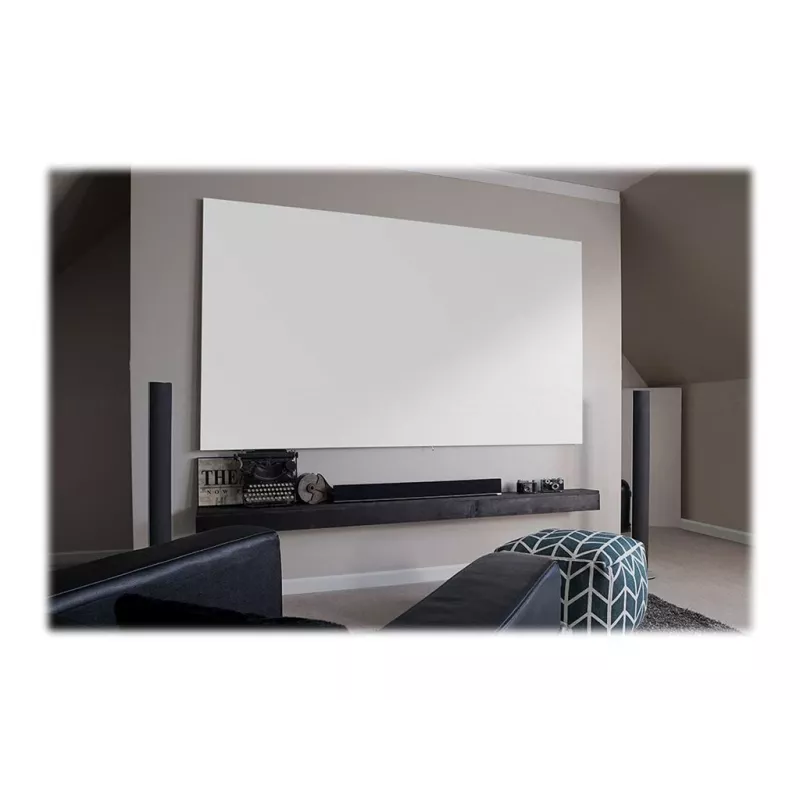 Elite Screens | Ecrã de projeção de moldura fixa | AR110WH2 | Diagonal 110 polegadas | 16:9 | preto