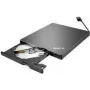 Lenovo ThinkPad UltraSlim gravador de DVD USB - unidade - DVD±RW (±R DL) / DVD-RAM - SuperSpeed USB 3.0 - externo - FRU