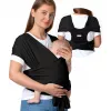 Porta-bebé Momcozy Baby Wrap preto | Porta-bebé |
