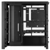 Caixa de PC mid-tower CORSAIR FRAME 4000D RS Wood – preto/nogueira