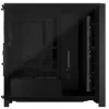 Caixa de PC mid-tower CORSAIR FRAME 4000D RS Wood – preto/nogueira