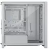 Caixa de PC mid-tower CORSAIR FRAME 4000D RS Wood branco/carvalho, mid-tower compatível com ATX, vidro temperado