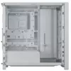 Caixa de PC mid-tower CORSAIR FRAME 4000D RS Wood branco/carvalho, mid-tower compatível com ATX, vidro temperado