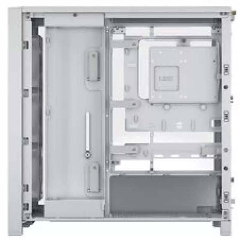 Caixa de PC mid-tower CORSAIR FRAME 4000D RS Wood branco/carvalho, mid-tower compatível com ATX, vidro temperado