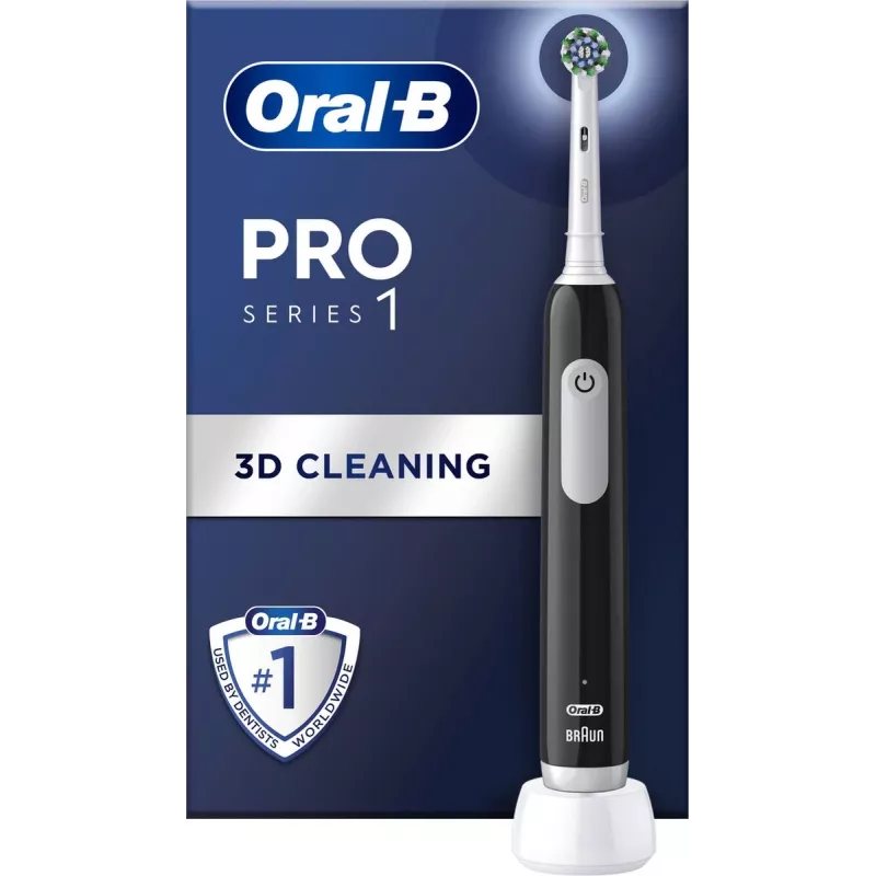 Escova de dentes elétrica BRAUN Oral-B Pro Series 1, preta