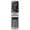 Telemóvel de teclas grandes Beafon SL645 LTE 4G para seniores preto-prateado 2,8