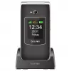 Telemóvel de teclas grandes Beafon SL645 LTE 4G para seniores preto-prateado 2,8
