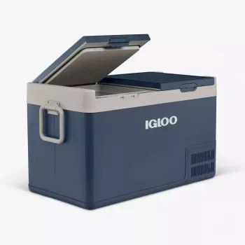 Arca frigorífica Igloo ICF 80DZ 83 L elétrica (AC/DC, 100–240 V) Azul/Cinzento