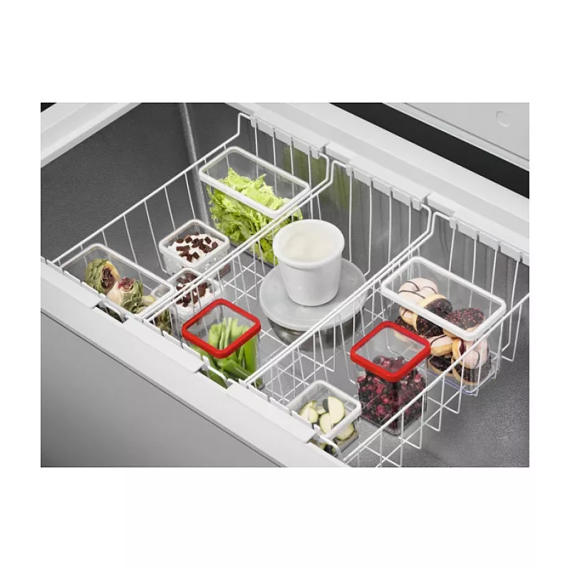 Arca congeladora AEG AHB531D1LW – independente, 308 L de capacidade, 4 estrelas, 21 kg/24h de capacidade de congelação, classe de eficiência energética D, branco