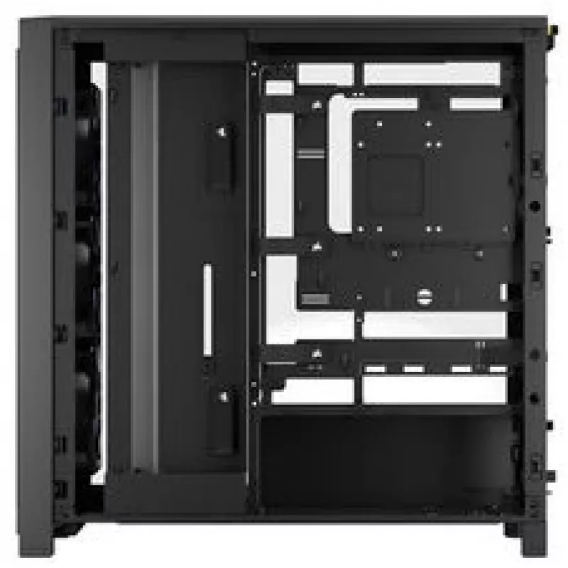 Caixa de PC Mid-Tower Corsair FRAME 4000X RS Preta Ventoinhas RGB 4x RS120 PWM