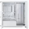 Corsair FRAME 4000X RS Caixa de PC Mid-Tower, vidro temperado, branca