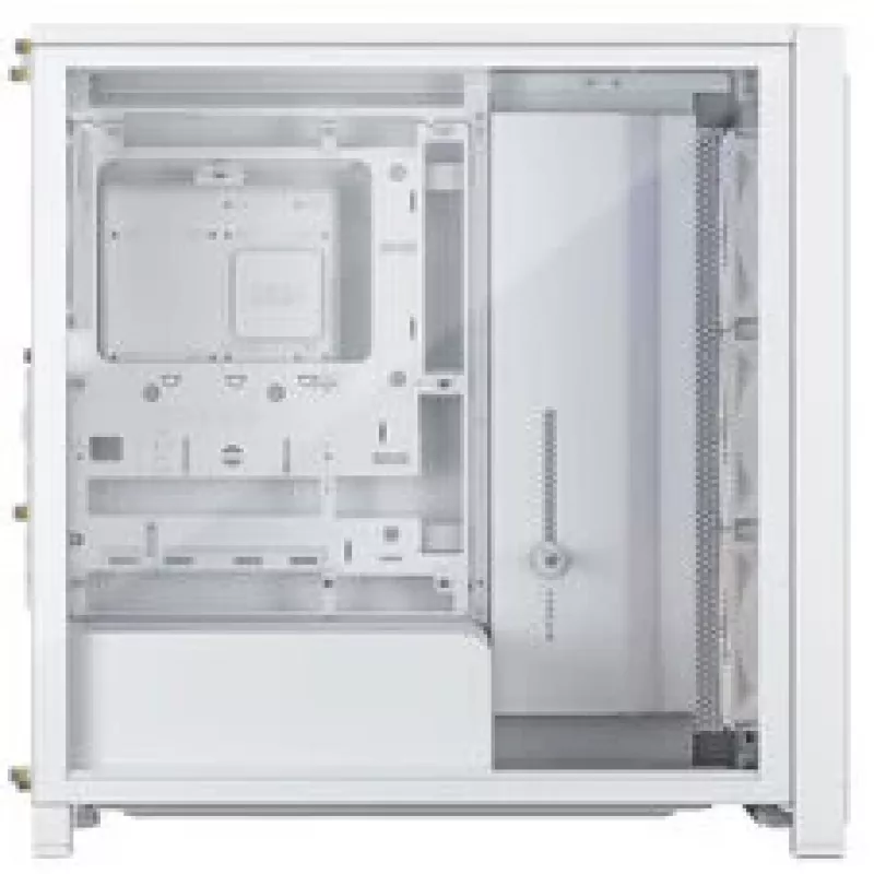 Corsair FRAME 4000X RS Caixa de PC Mid-Tower, vidro temperado, branca