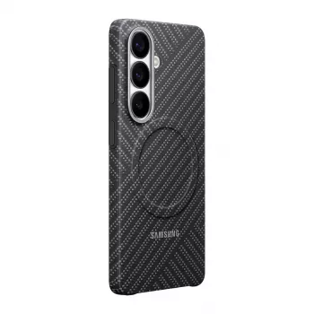 Capa Samsung Carbon Magnet Galaxy S26, Cinzento-escuro
