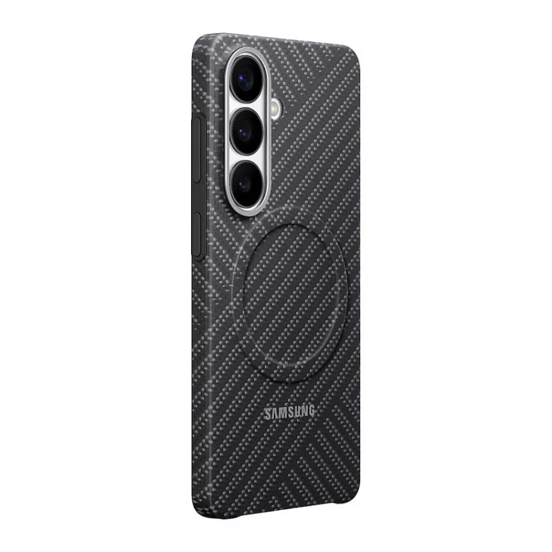 Capa Samsung Carbon Magnet Galaxy S26, Cinzento-escuro
