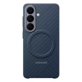 Capa Samsung Carbon Magnet para Galaxy S26 Azul-escuro (EF-KS942SCEGWW)