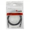 Cabo EQUIP USB4 Gen 2x2 C–C 3,0m, PD 100W, 4K/60Hz, 20Gbps, Preto