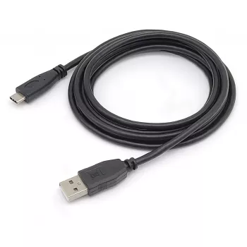Cabo EQUIP USB 2.0 C para A M/M, 0,3 m, USB 2.0 480 Mbit/s, contactos niquelados, Preto