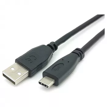 Cabo EQUIP USB 2.0 C para A M/M, 0,3 m, USB 2.0 480 Mbit/s, contactos niquelados, Preto