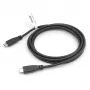 Cabo EQUIP USB 2.0 Type-C para Type-C M/M 0,3 m PD 60 W, 0,48 Gbit/s, contactos niquelados, preto