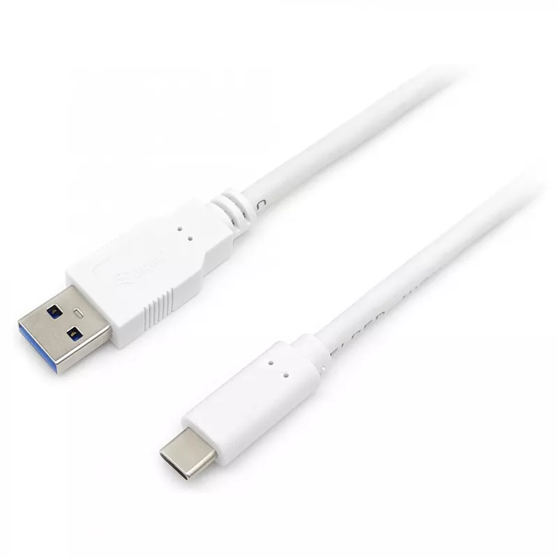 Cabo USB 3.2 Gen 1 C para A EQUIP 0,5 m 5 Gbit/s Branco (USB-C para USB-A, contactos niquelados)