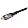 Cabo USB4 Gen3x2 C–C EQUIP 128380, 0.5 m, PD 3.1 240W, 40 Gbps, 8K/60Hz, Preto
