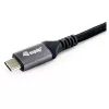 Cabo USB4 Gen3x2 C–C EQUIP 128380, 0.5 m, PD 3.1 240W, 40 Gbps, 8K/60Hz, Preto