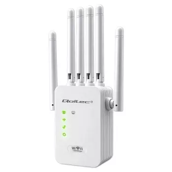 Amplificador de sinal Wi‑Fi QOLTEC AC1200 – Amplificador de sinal dual-band QOLTEC AC1200