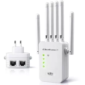 Amplificador de sinal Wi‑Fi QOLTEC AC1200 – Amplificador de sinal dual-band QOLTEC AC1200