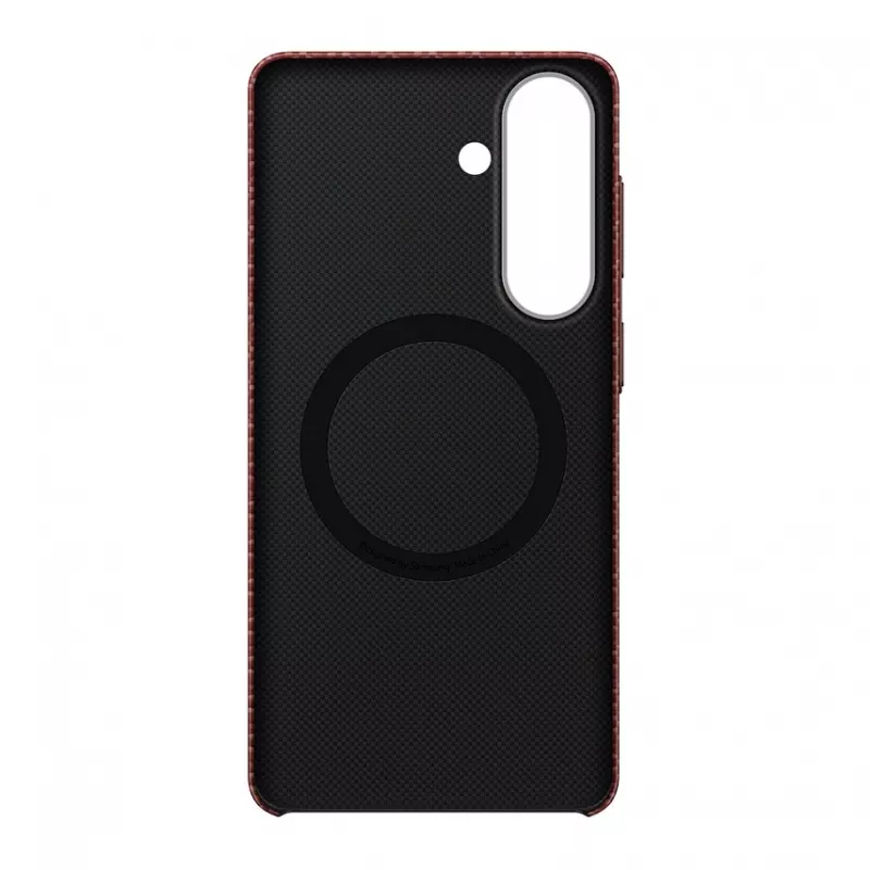Capa Samsung Carbon Magnet Galaxy S26+, vermelho