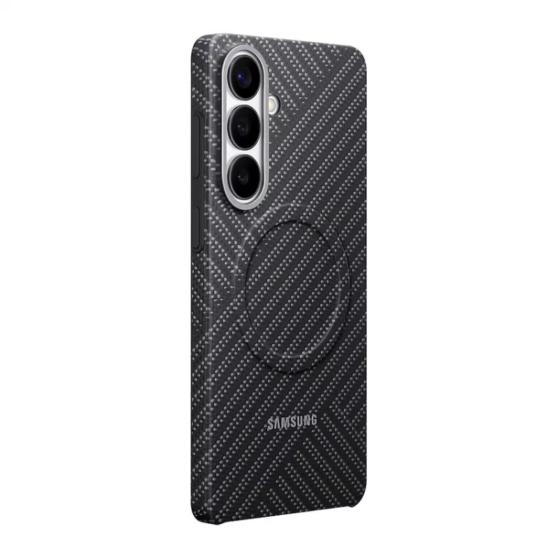 Capa Samsung Carbon Magnet Galaxy S26+, cinzento-escuro