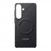 Capa Samsung Carbon Magnet Galaxy S26+, cinzento-escuro