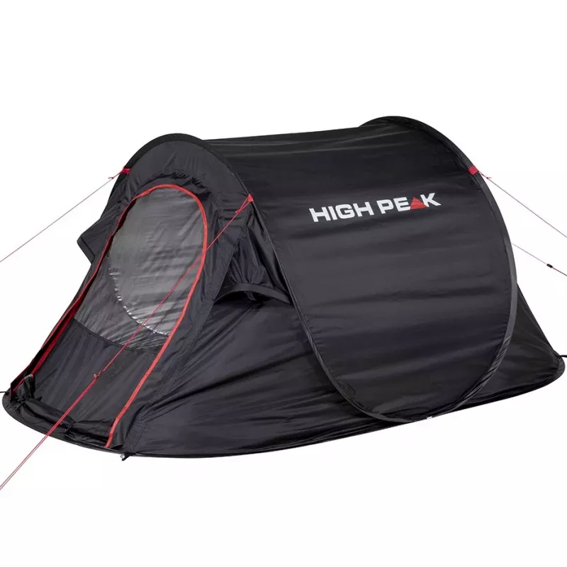 Tenda de túnel High Peak Vision 2 preta 10280