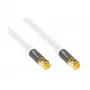 Cabo de antena SAT Good Connections SmartFLEX branco 1,5 m