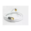 Cabo de antena SAT Good Connections SmartFLEX branco 1,5 m