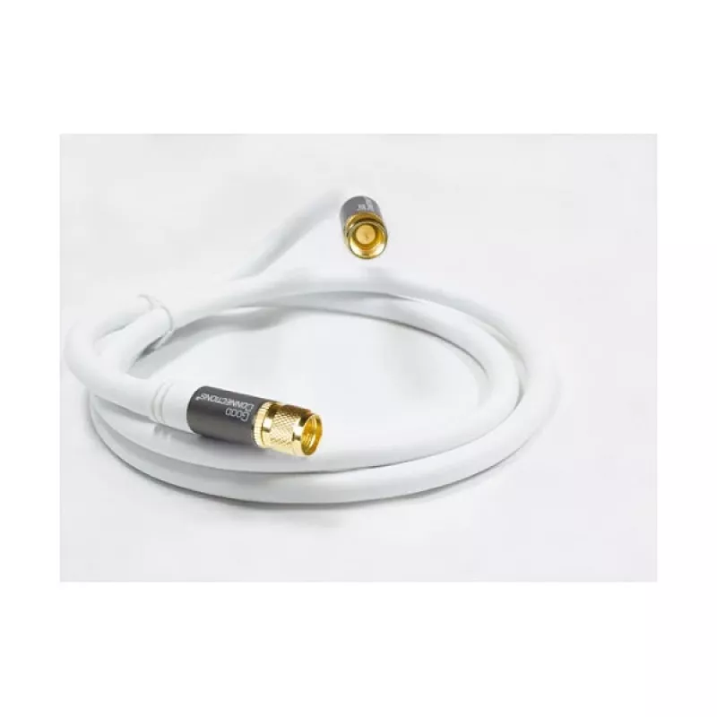Cabo de antena SAT Good Connections SmartFLEX branco 1,5 m