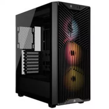 Caixa Corsair 3200D RS ARGB Mid-Tower Performance Preta - Torre - ATX
