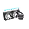 Refrigeração líquida para CPU ZALMAN ALPHA2 V2 A24 240 mm — all-in-one fechada, preta