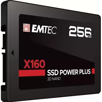Disco SSD Emtec 256 GB 2,5 polegadas SATA III QLC 3D NAND X160