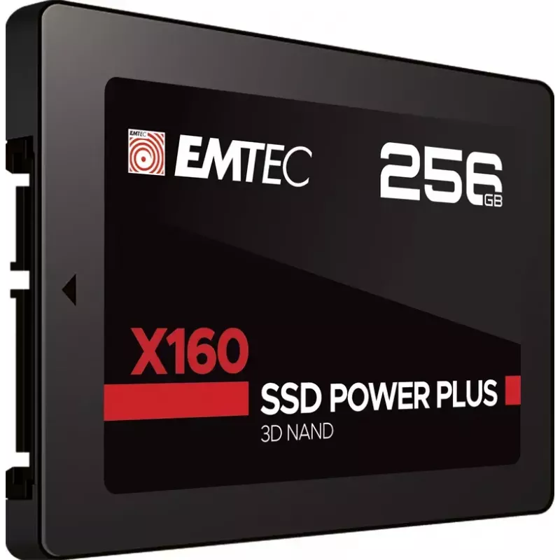Disco SSD Emtec 256 GB 2,5 polegadas SATA III QLC 3D NAND X160
